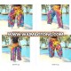 hippy yoga handmade tie dye HIPPIE BOHO oriental harem wide leg Palazzo gypsy yoga belly dance art fisherman skirt maxi pants