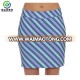 Fashion sublimation design 92% polyester 8% spandex quick dry sexy golf skirt