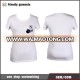 embroidery white basic t shirt design