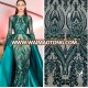 Heavy wholesale beaded lace fabric dubai net embroidered tulle crystal beaded lace sequins wedding dress lace textile